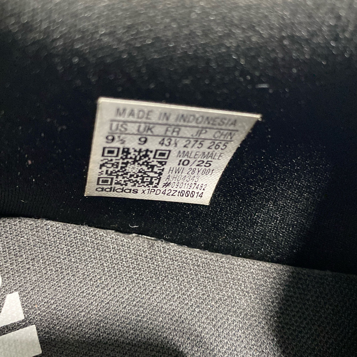 Serial #/Tag-LPNRRFR4304852