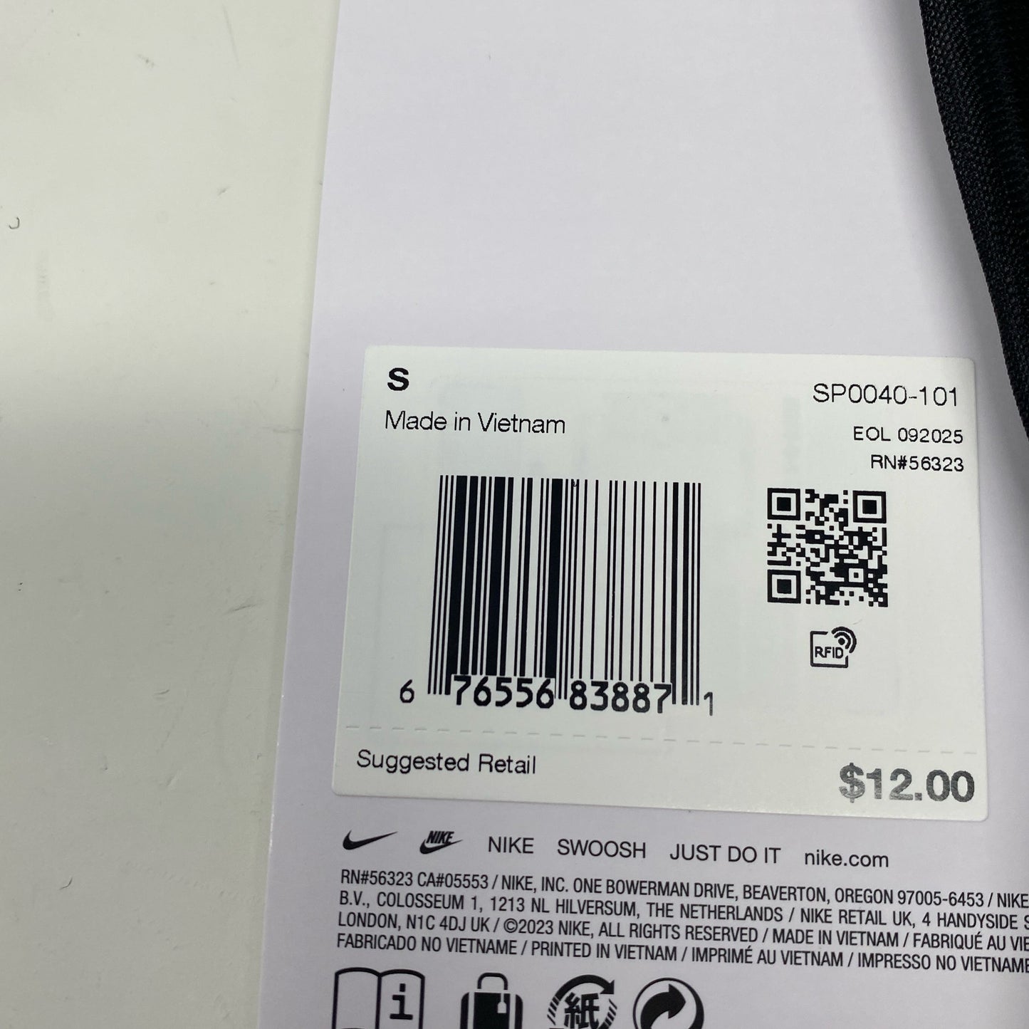 Serial #/Tag-LPNO590914302