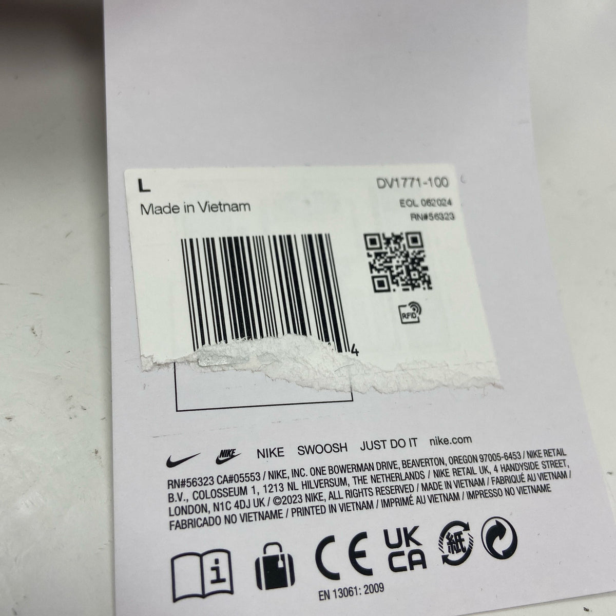 Serial #/Tag-LPNPMFX1942771