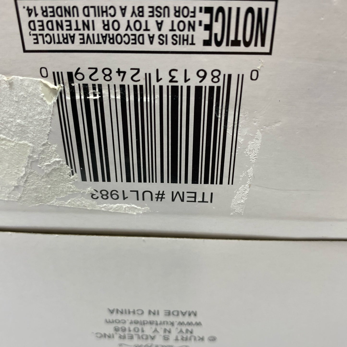 Serial #/Tag-LPNRRIW2912134