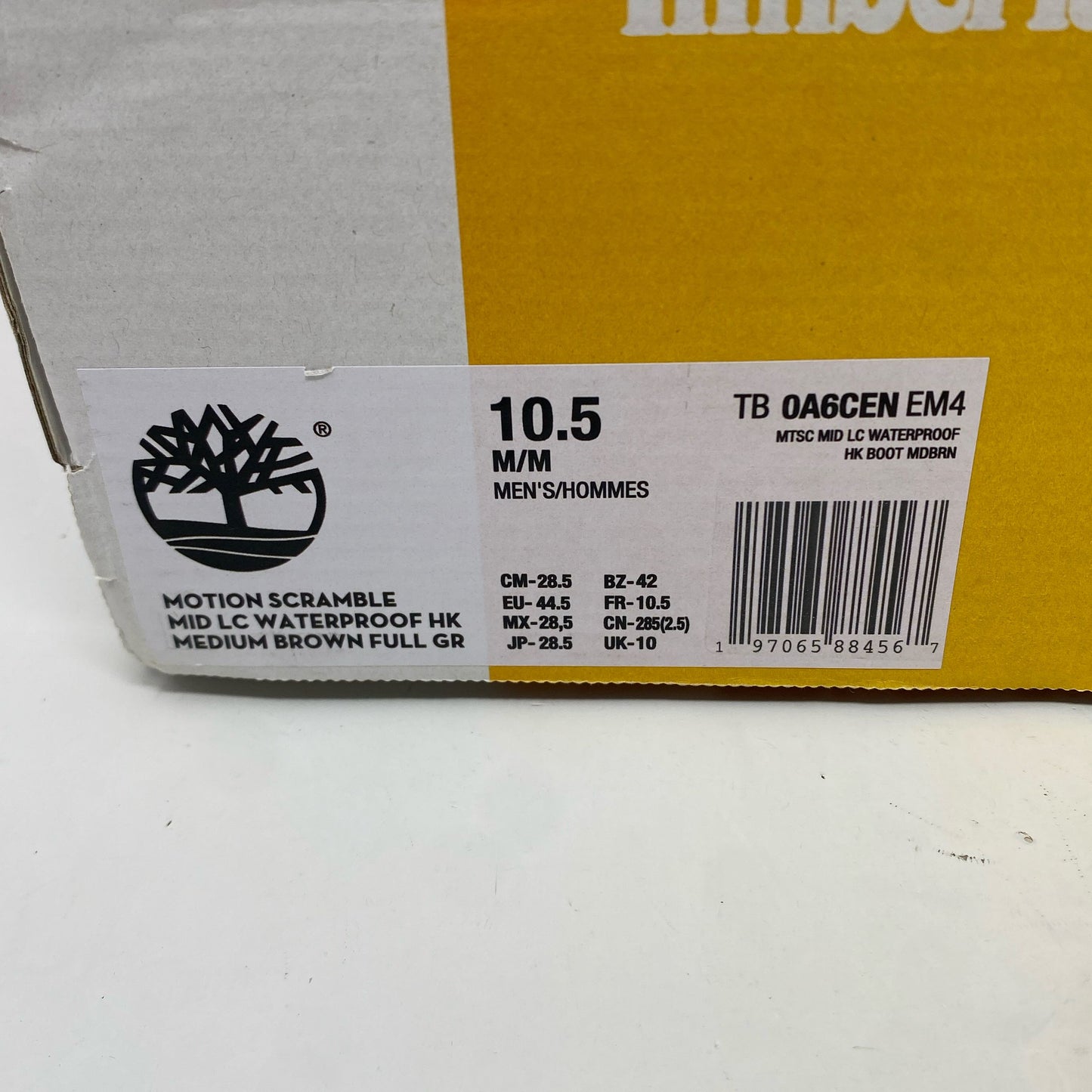 Serial #/Tag-LPNAC962979952