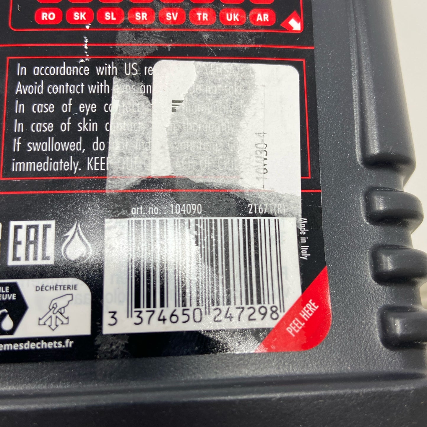 Serial #/Tag-LPNO537461824
