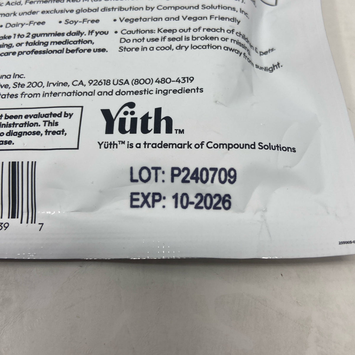 Serial #/Tag-UNT2397175WK