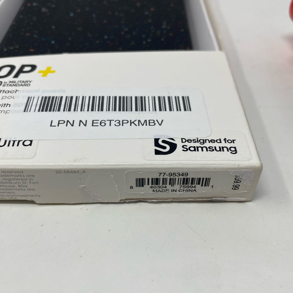 Serial #/Tag-LPNNE6T3PKMBV