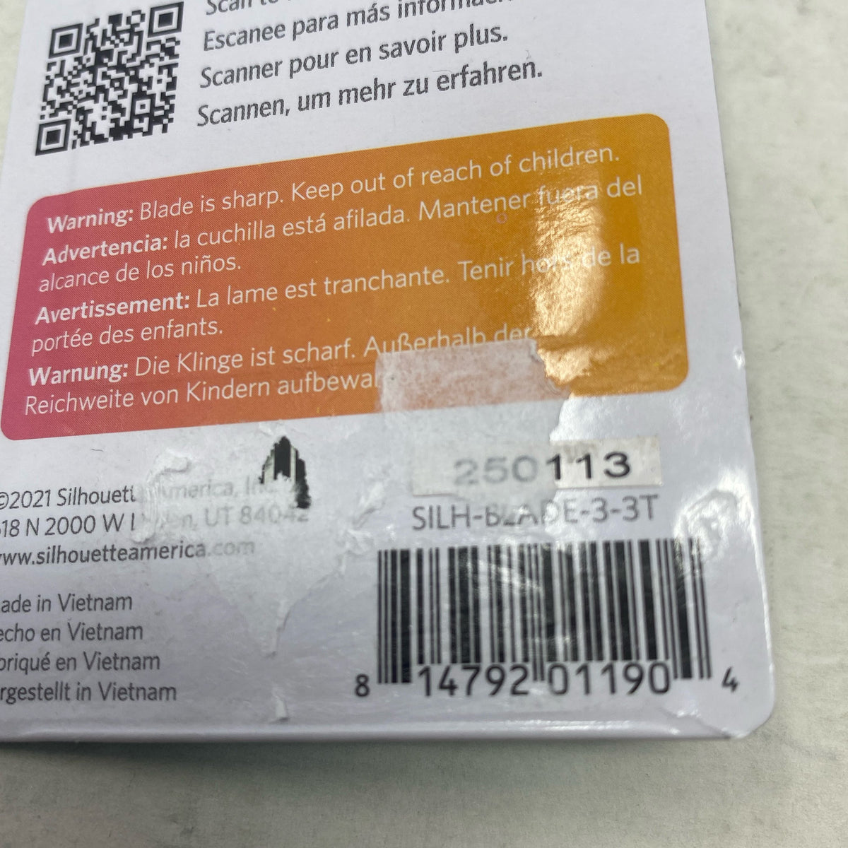 Serial #/Tag-UNT285897BJ6