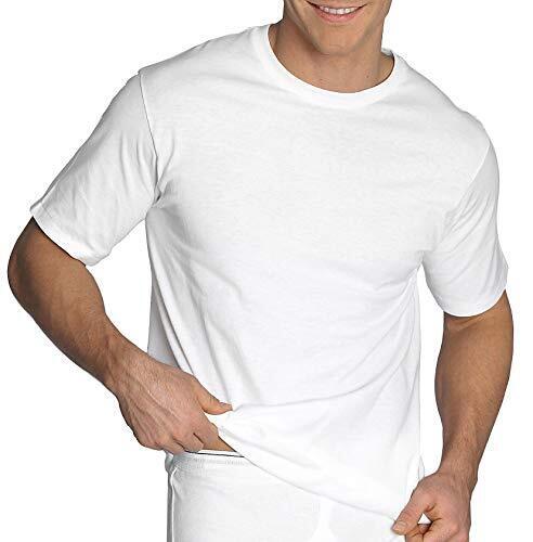 Jockey Men's Classic Bonus Pack Crew Neck T-Shirt (3-Pack + 1 Free) White, Large