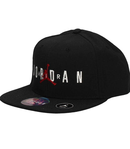 Air Jordan Youth Hat Cap Black Red Jumpman Logo Nike Oficial Gear Adjustable NEW