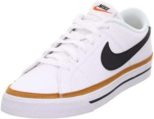 Nike Men's Training Gymnastics Shoe, White/ Black/ Light Brown - Size 11