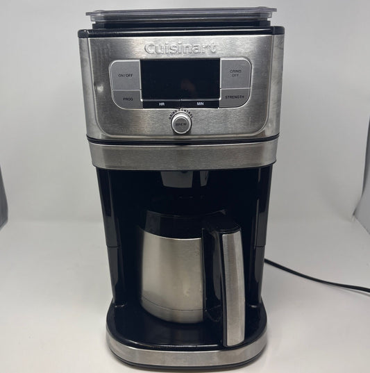 Cuisinart DGB-850FR 10 Cup Grind & Brew Coffeemaker Silver - Used