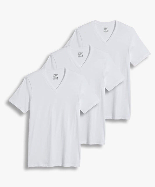 Jockey Men's T-Shirts Classic V-Neck T-Shirt - 3 Pack Size 2XL