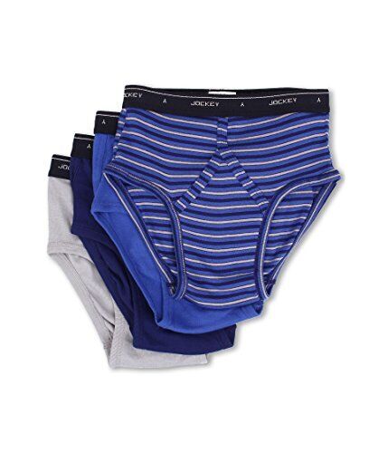 Jockey Cotton Full-Rise Brief - 4-Pack Size 34