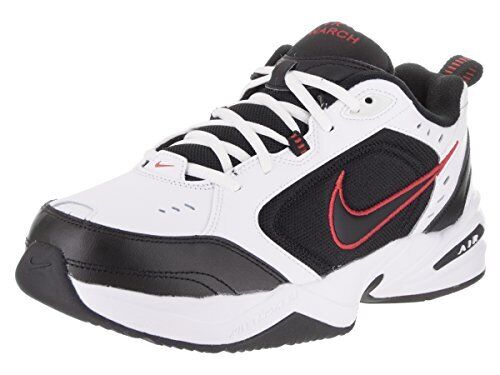 Nike Mens Air Monarch IV 415445-101 White/red Running Shoes Sneakers Size 12