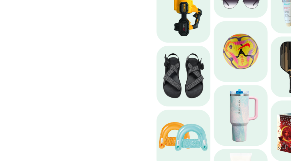 Your summer essentials, on sale