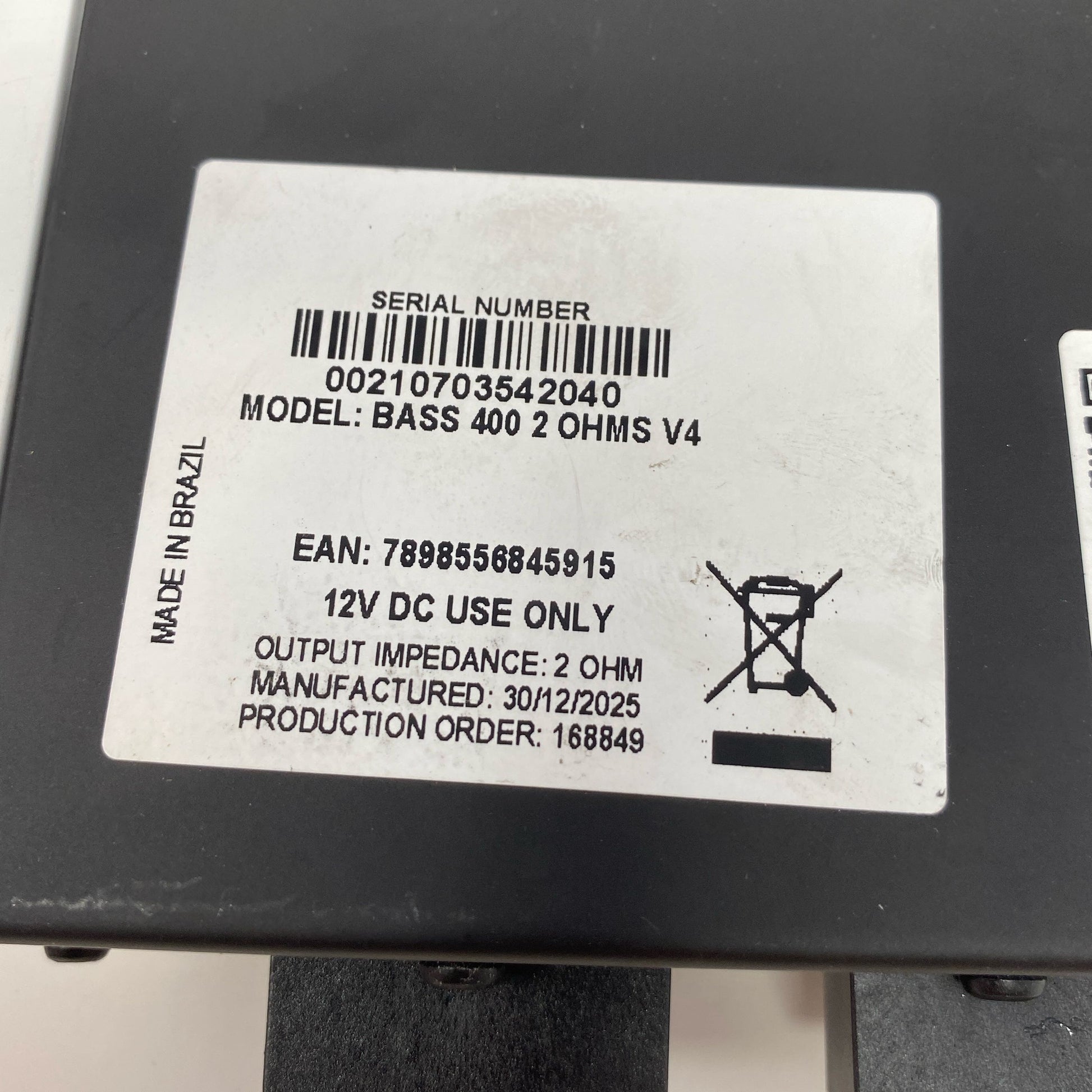 Serial #/Tag-LPNO542565710