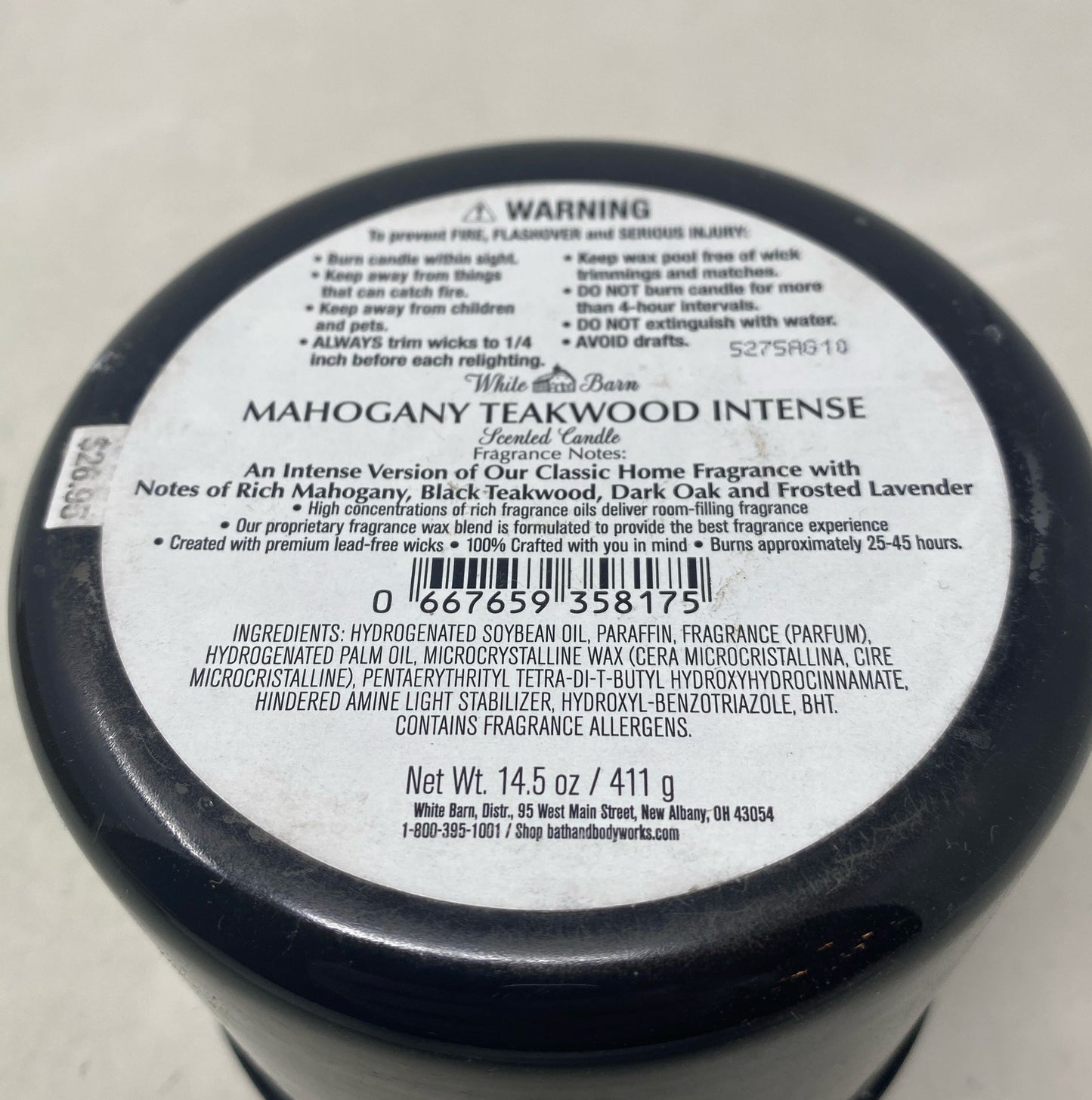 Serial #/Tag-UNT361335RTA