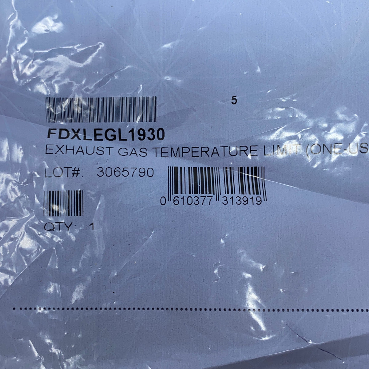 Serial #/Tag-UNT262289BVF