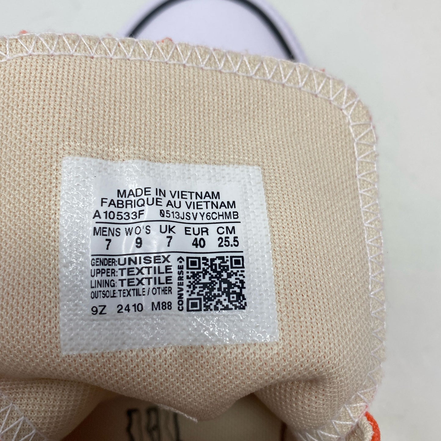 Serial #/Tag-LPNPMEK8533972