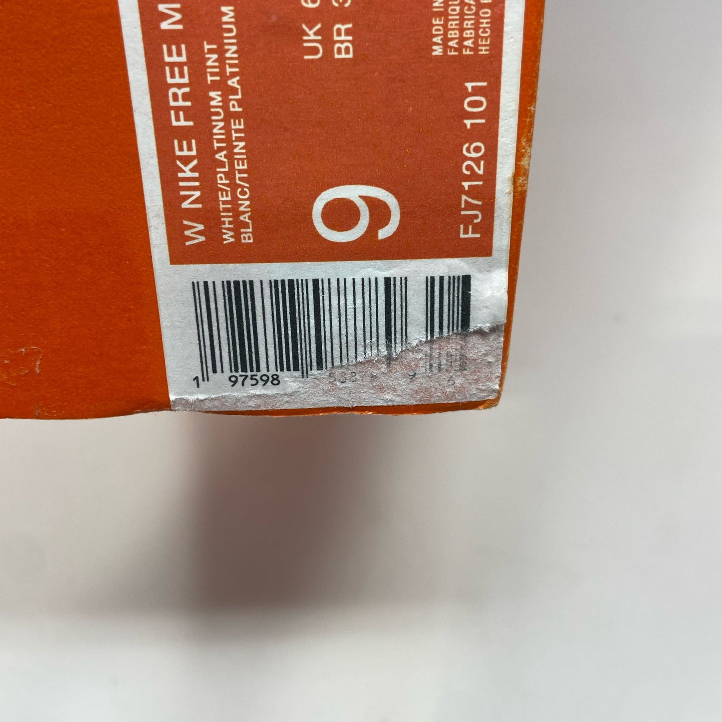 Serial #/Tag-LPNO574276587