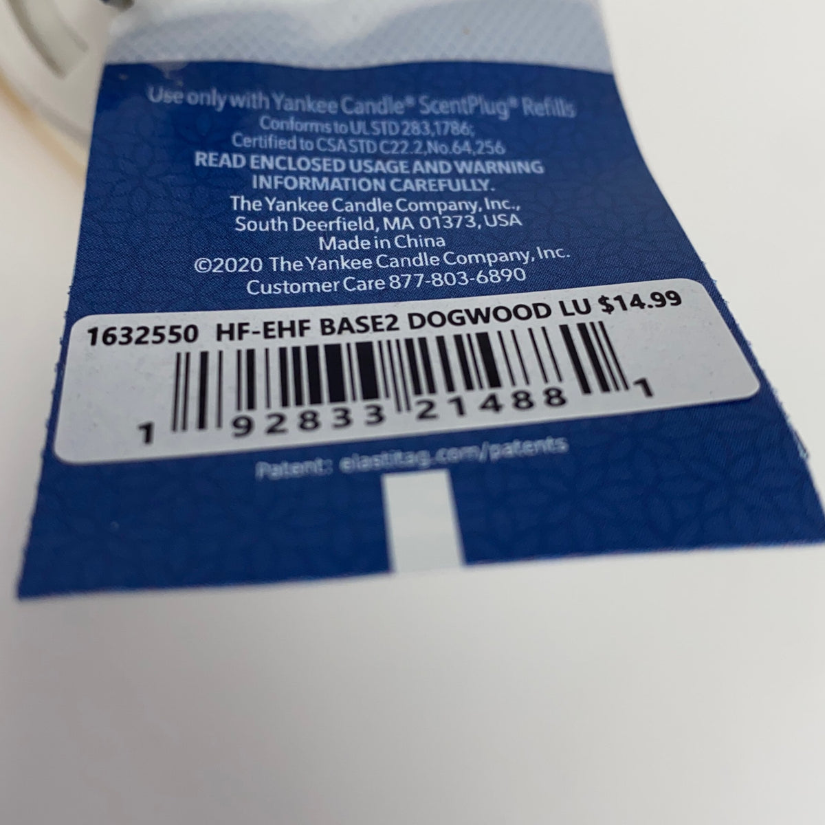 Serial #/Tag-LPNPMGK4708593