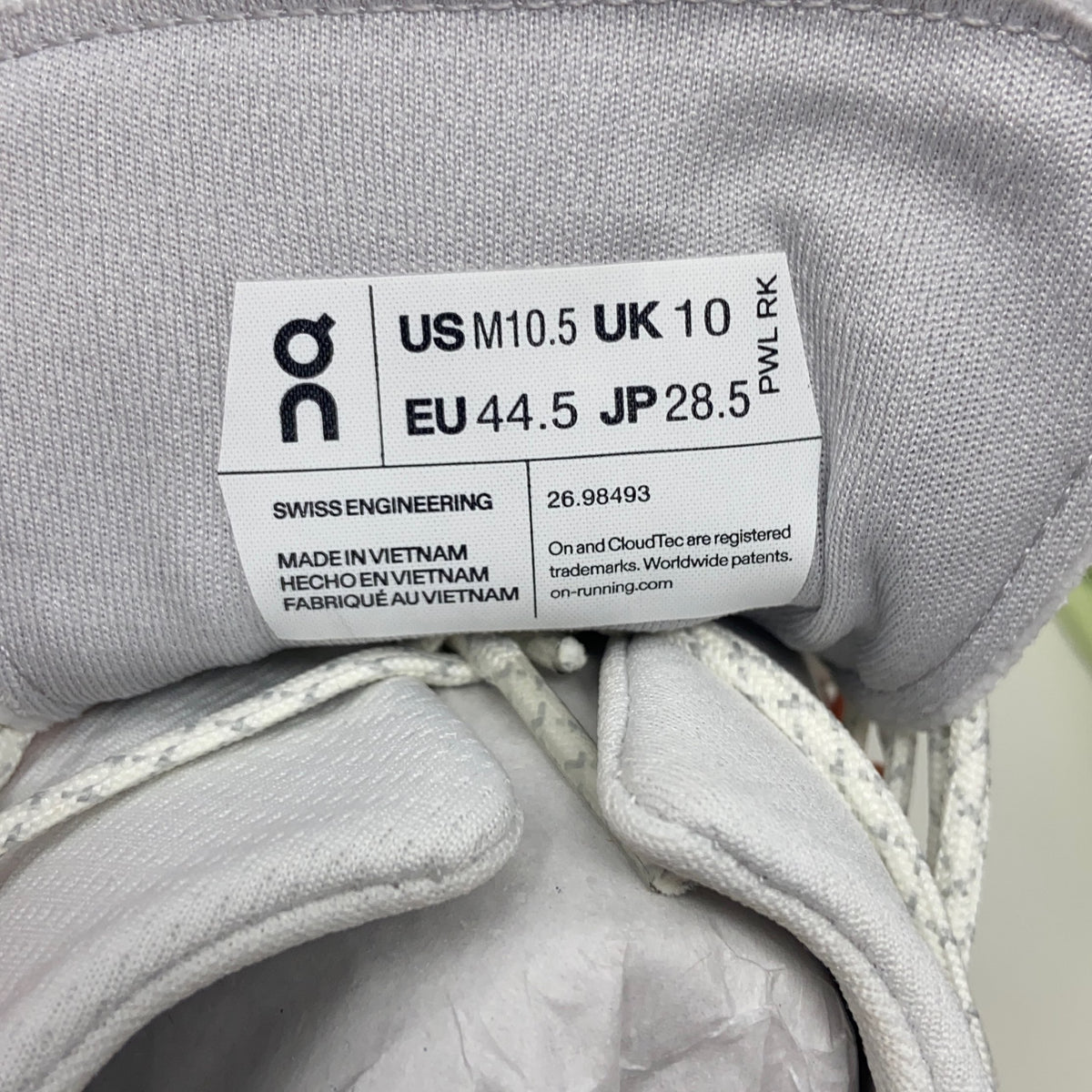 Serial #/Tag-UNT863228GO6