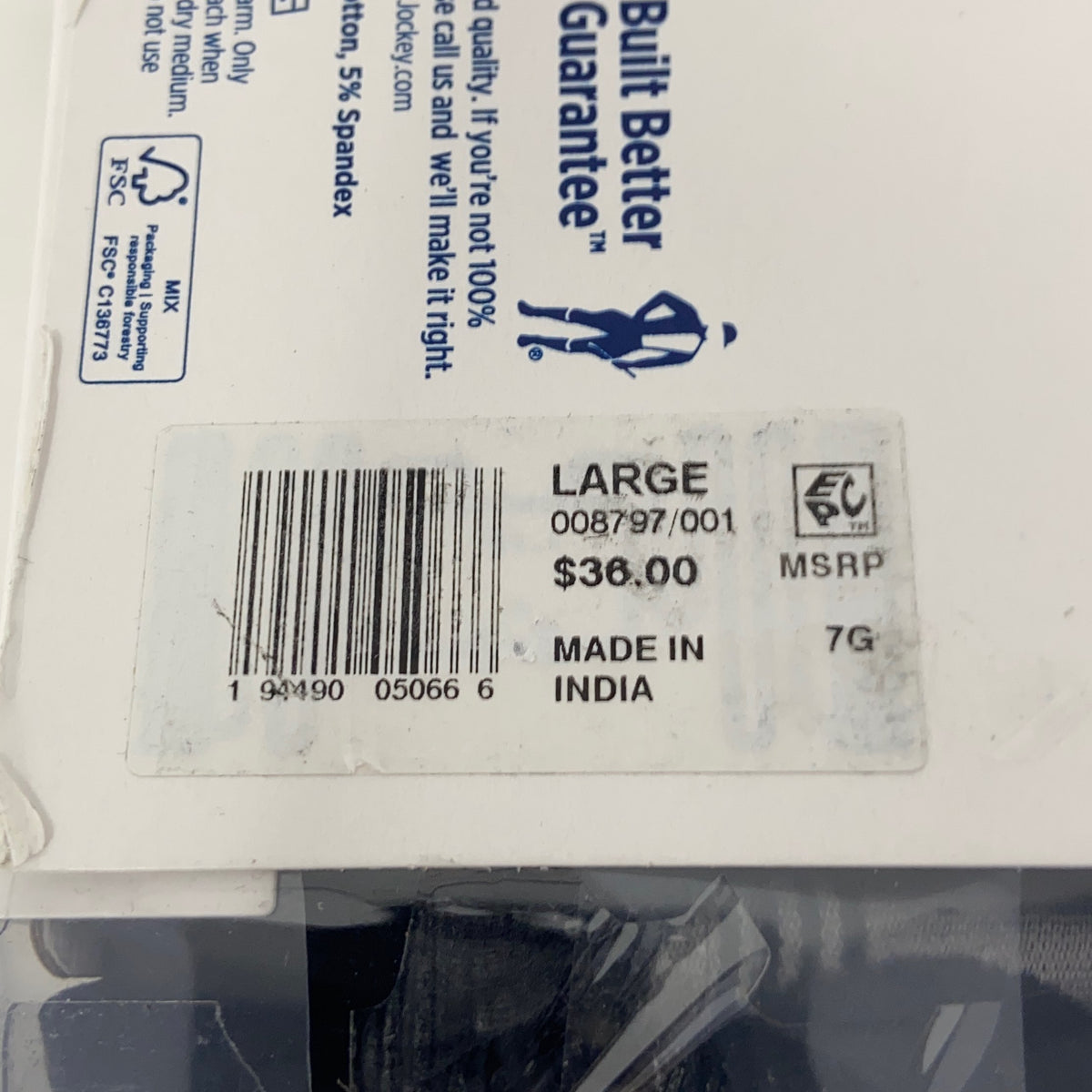 Serial #/Tag-LPNT086356717