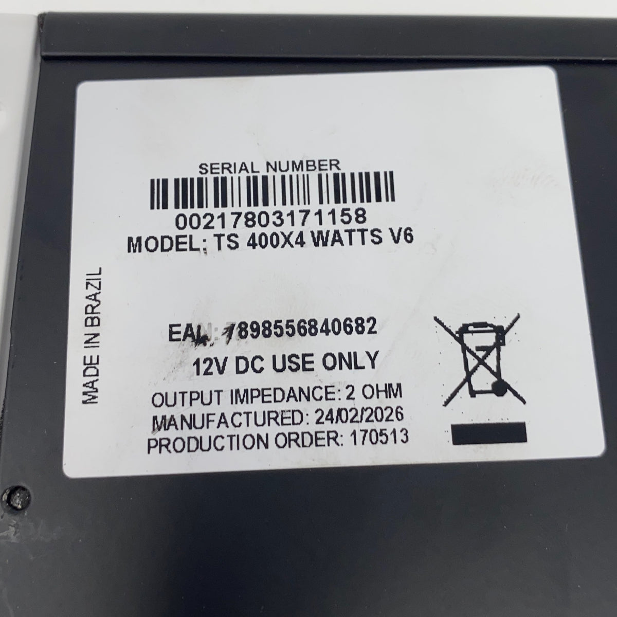 Serial #/Tag-LPNRRJO7938728