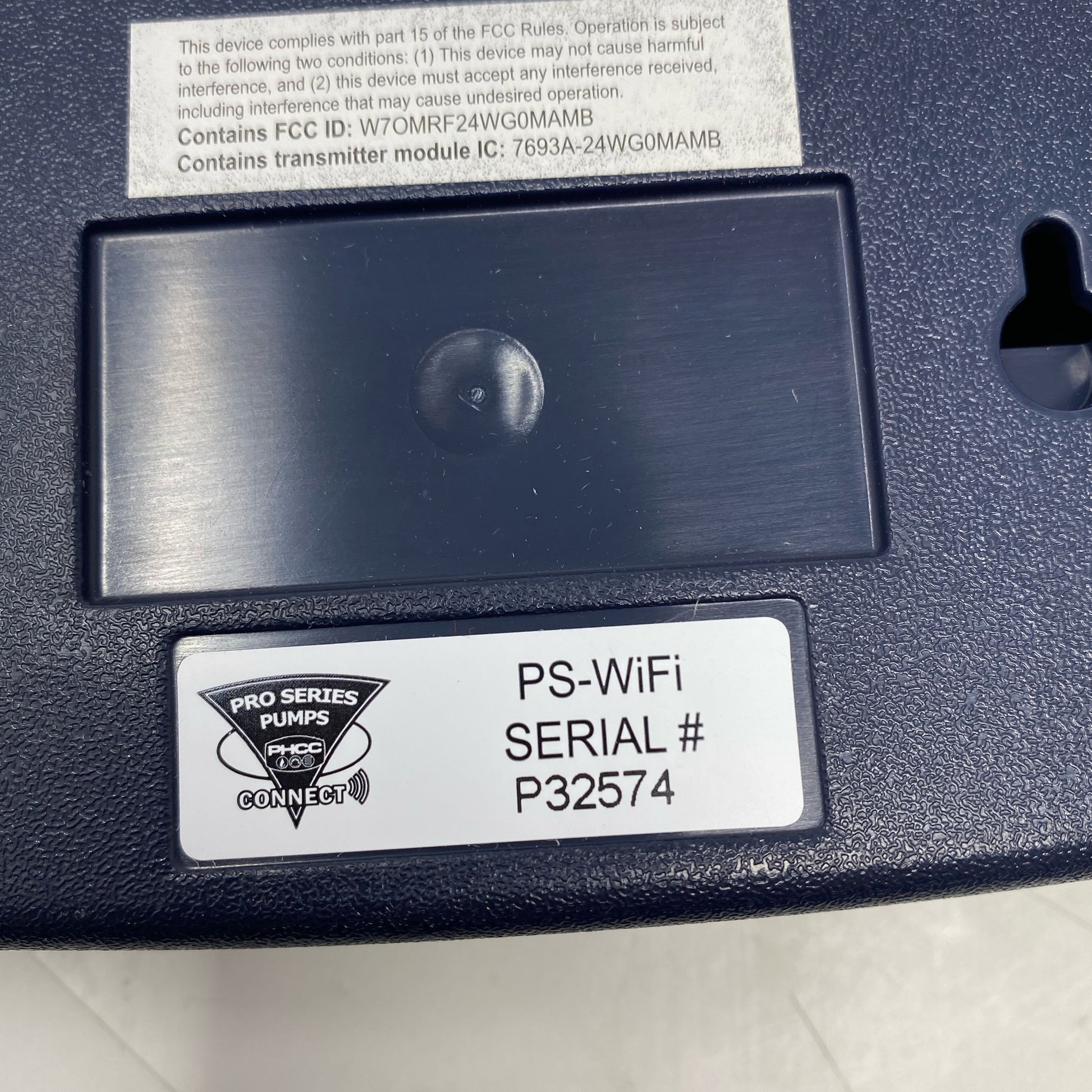Serial #/Tag-UNT801189WSR