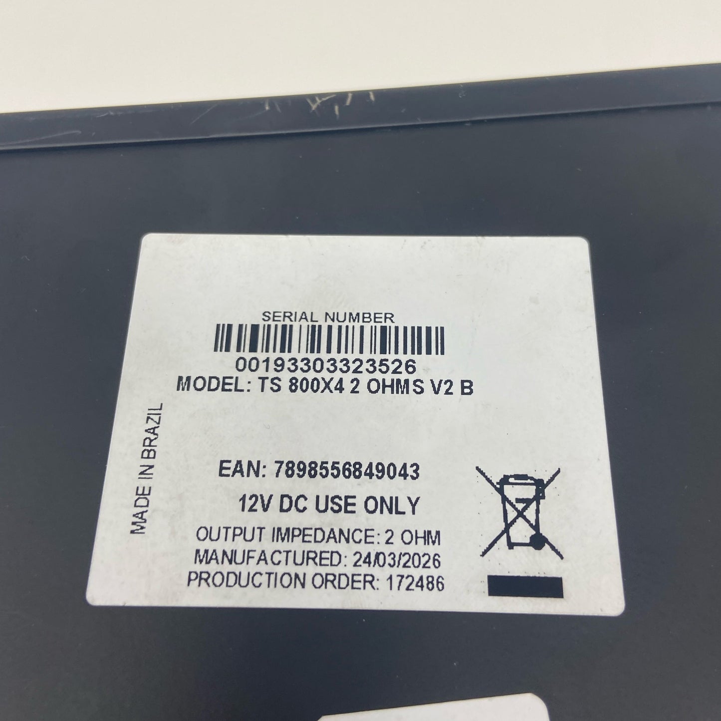 Serial #/Tag-UNT790826CYC