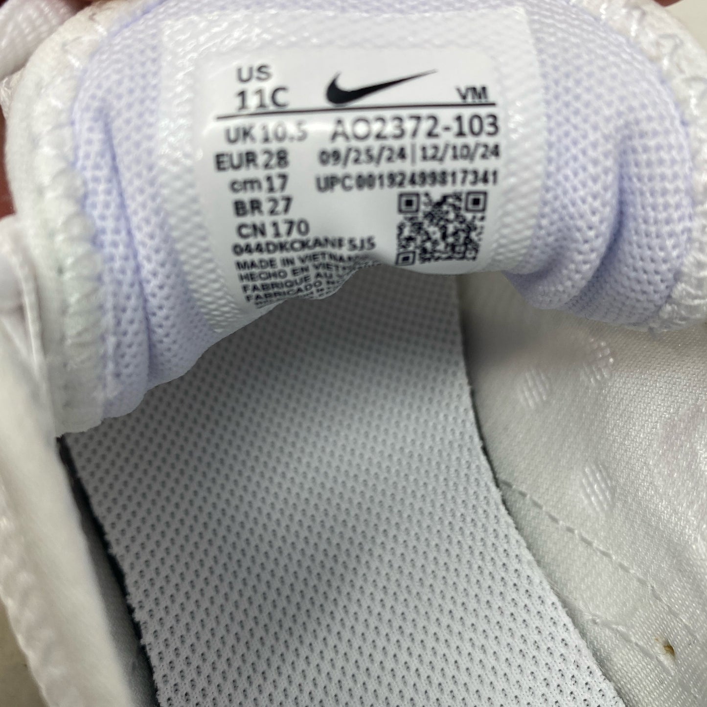Serial #/Tag-LPNPMFO8389320