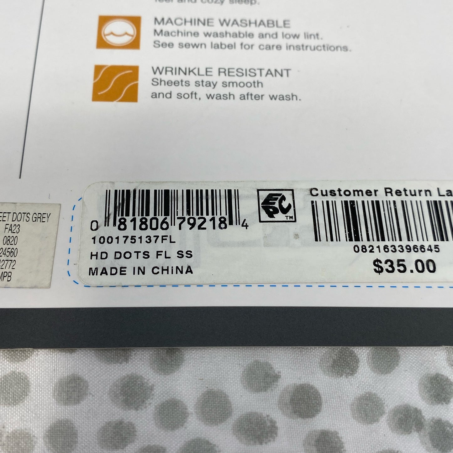 Serial #/Tag-UNT750675EWF