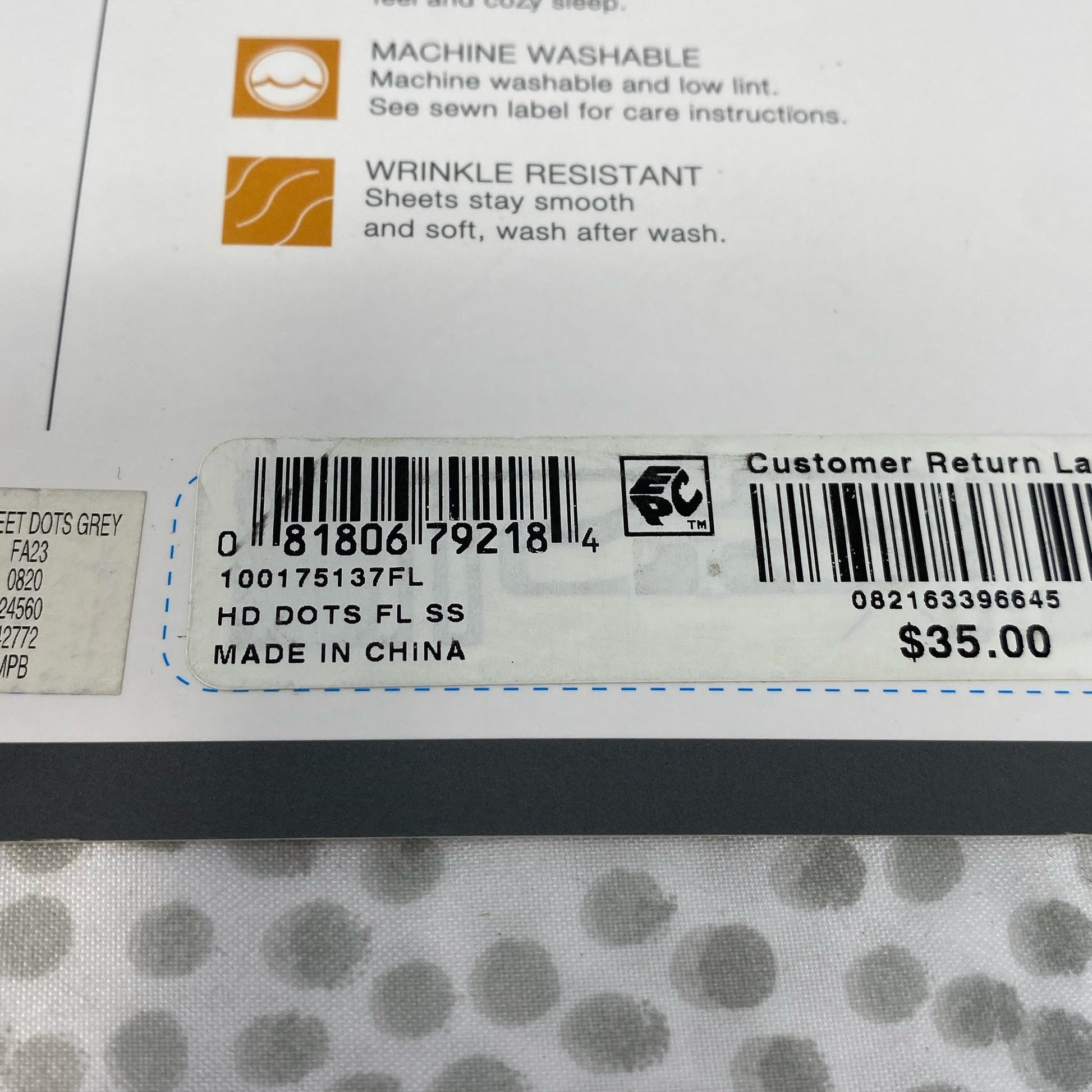 Serial #/Tag-UNT750675EWF