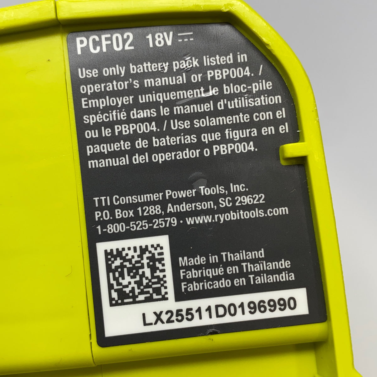 Serial #/Tag-LPNNG6F2ZFZ3V