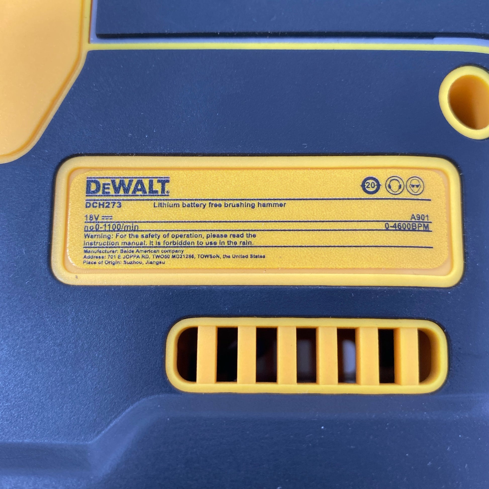 Serial #/Tag-UNT012643I5B