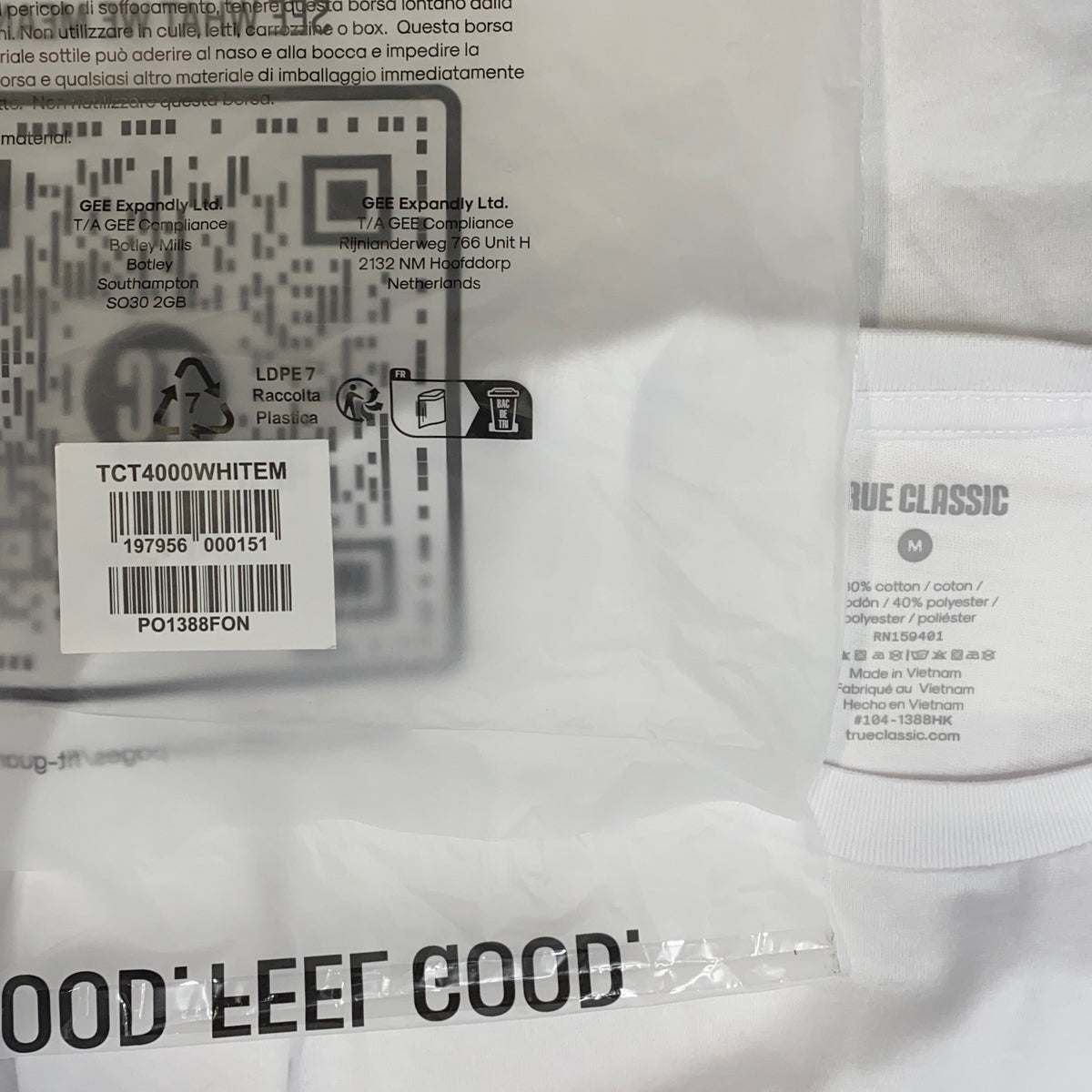 Serial #/Tag-UNT006385OXR