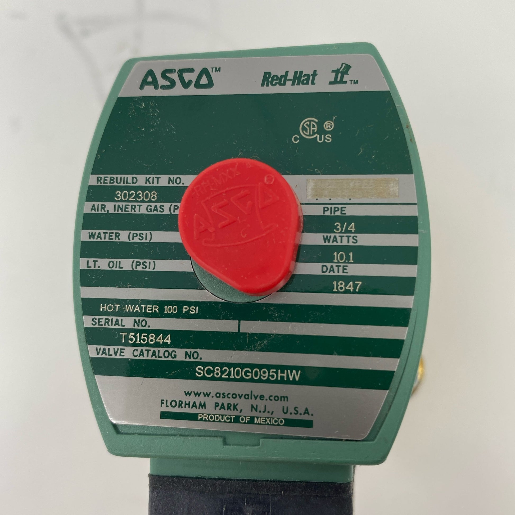 Serial #/Tag-UNT97072990G