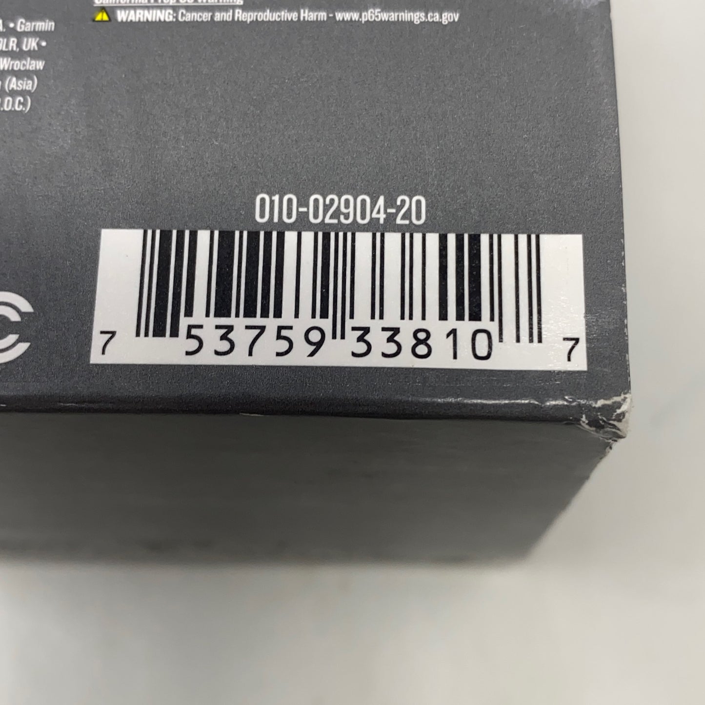 Serial #/Tag-LPNAC093404070