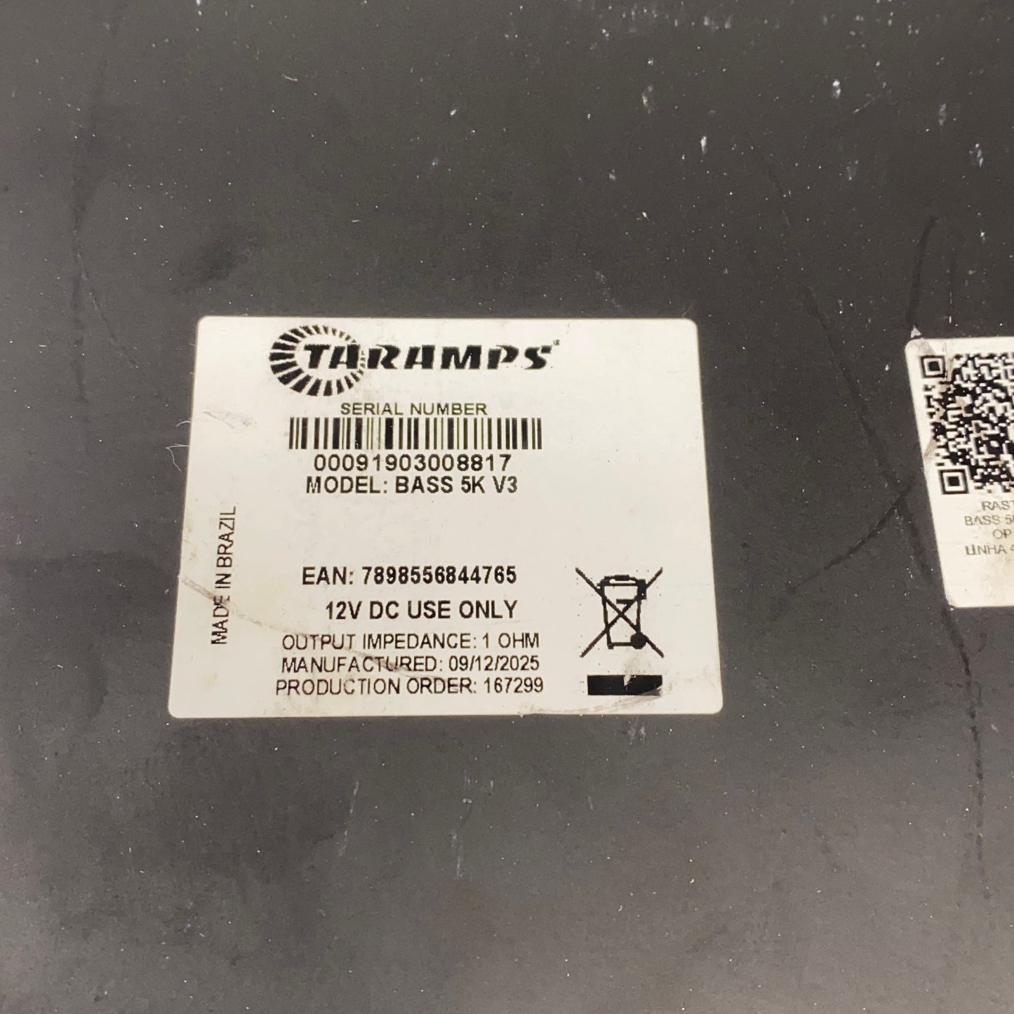 Serial #/Tag-UNT354052X2R