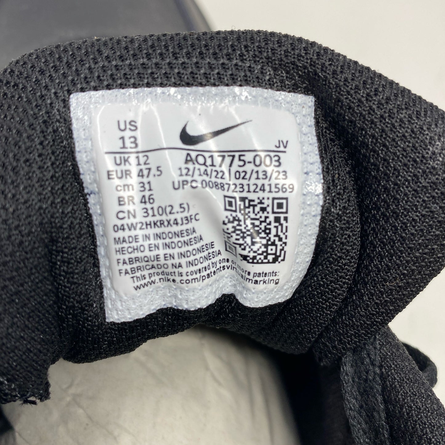 Serial #/Tag-UNT2852743JV
