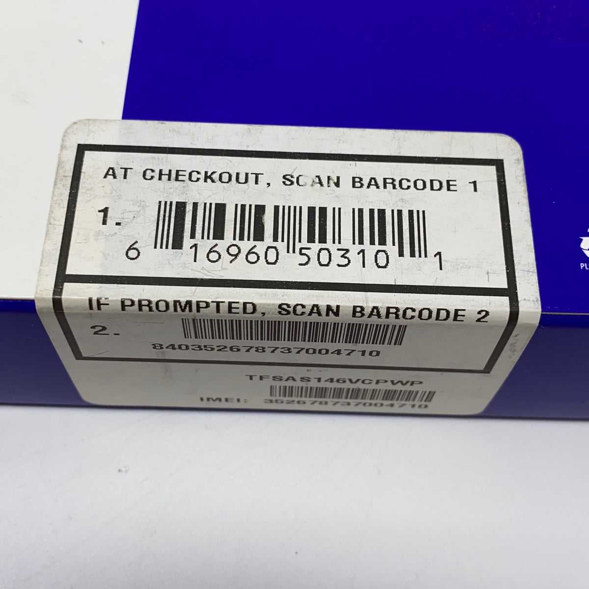 Serial #/Tag-UNT704087HJ9