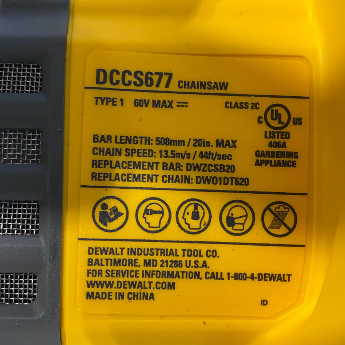 Serial #/Tag-UNT460618A36