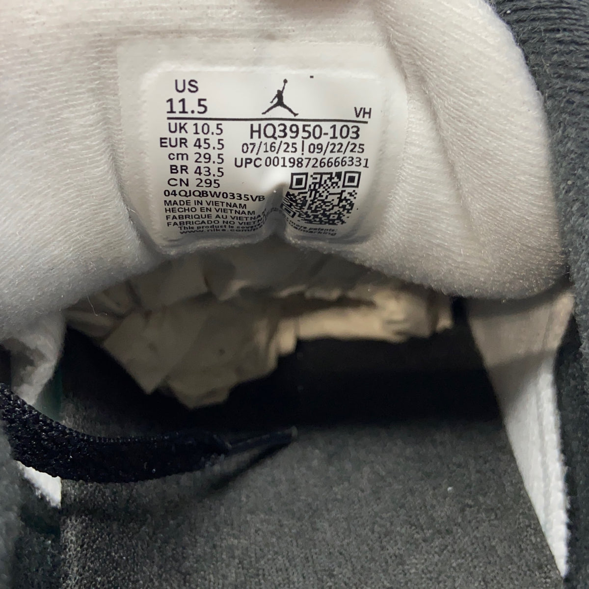 Serial #/Tag-UNT295326F87
