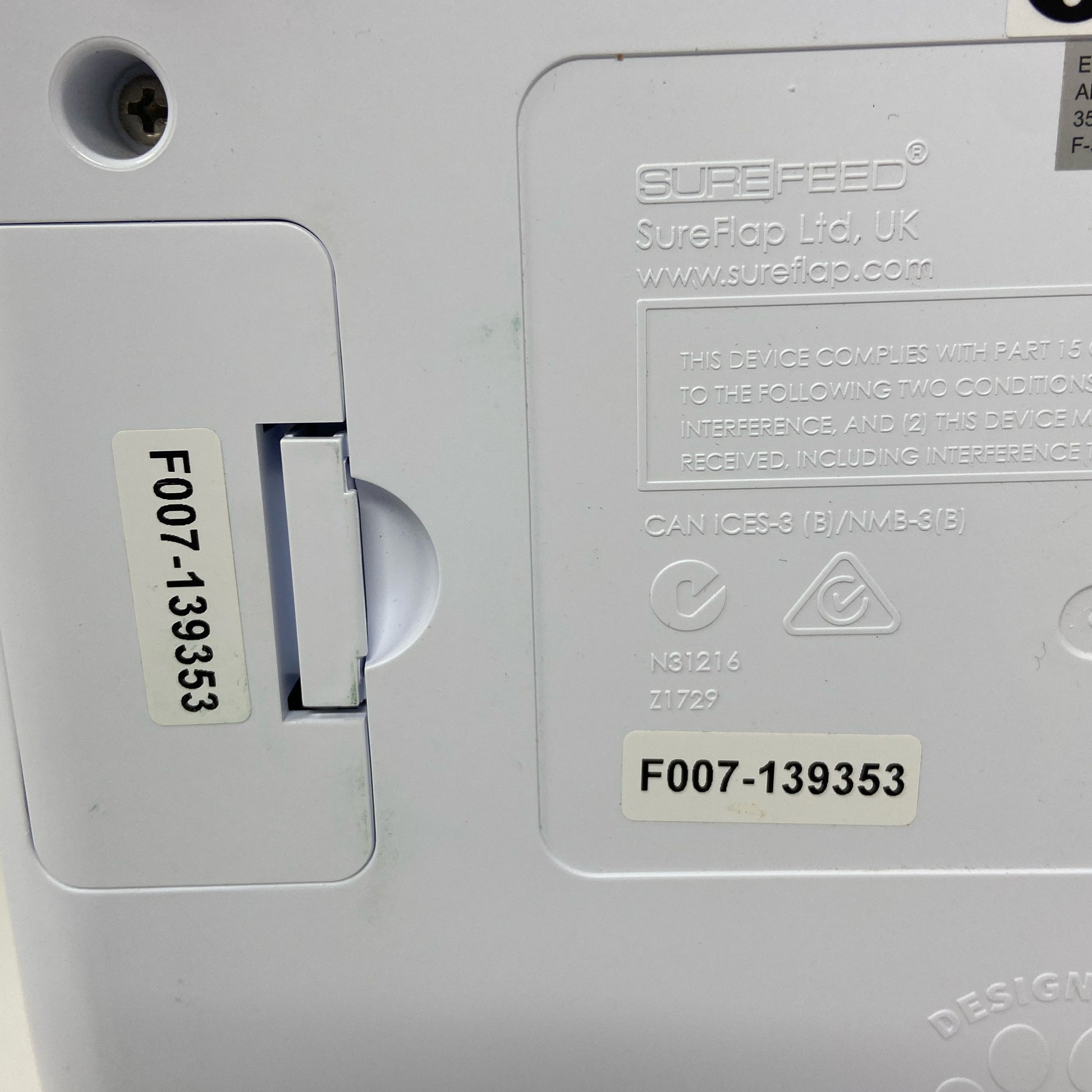 Serial #/Tag-UNT62735502Y