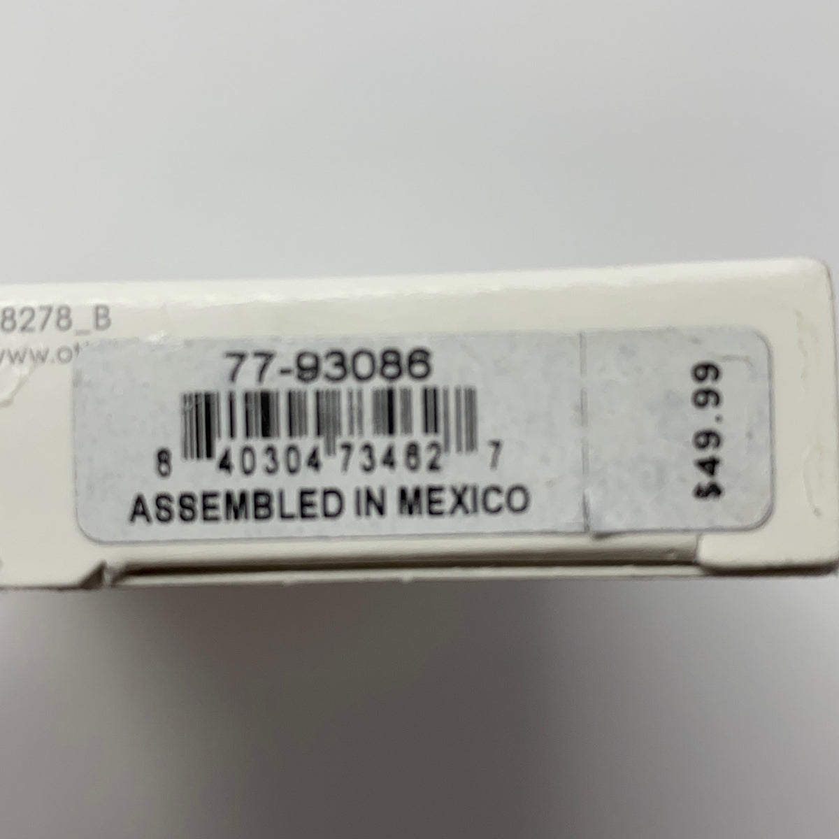 Serial #/Tag-LPNPMGG6587048