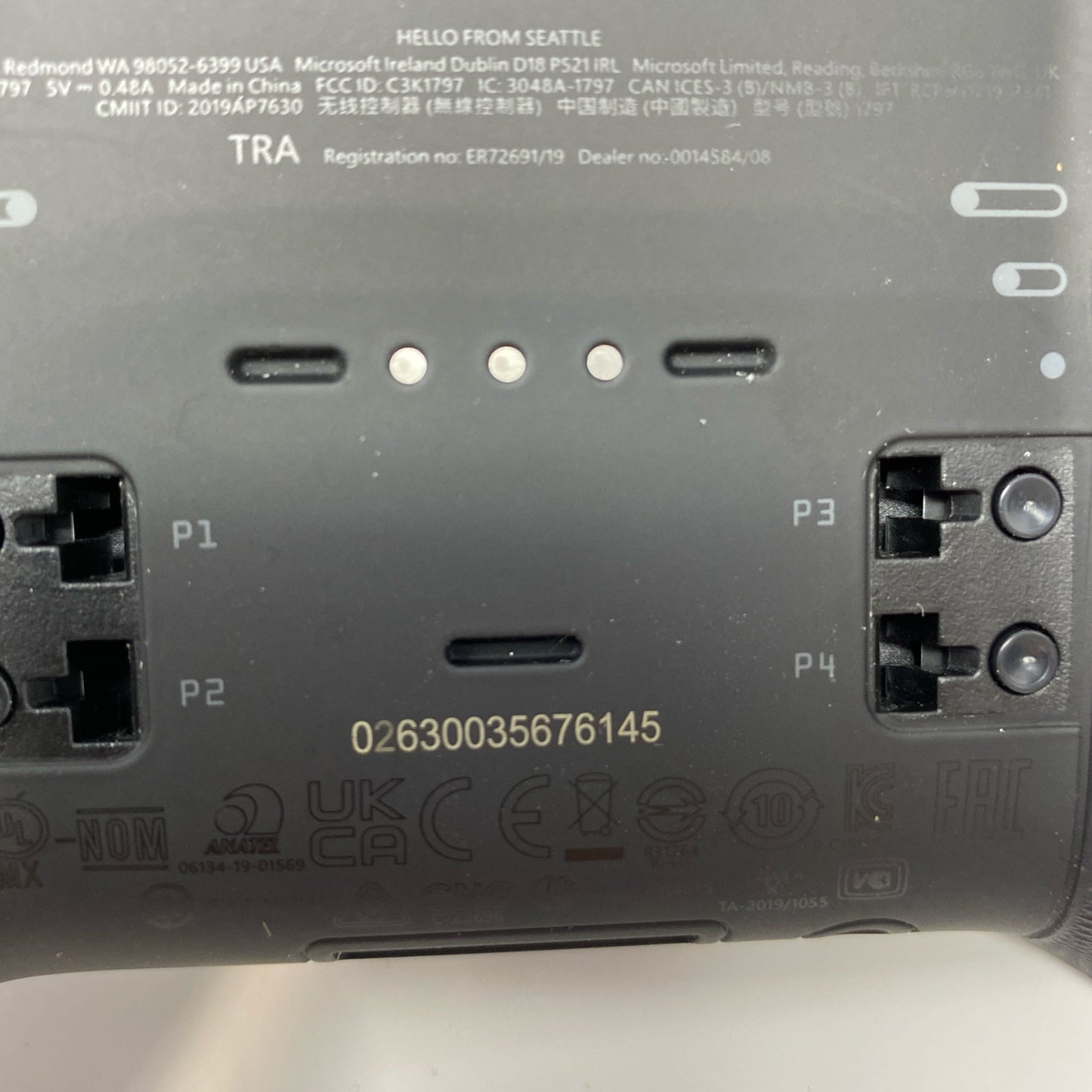Serial #/Tag-LPNRRIT1585415