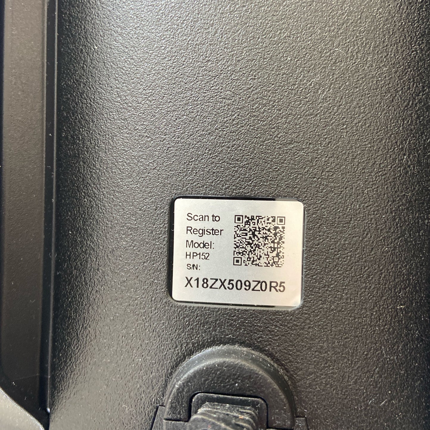 Serial #/Tag-LPNRRJC2229733