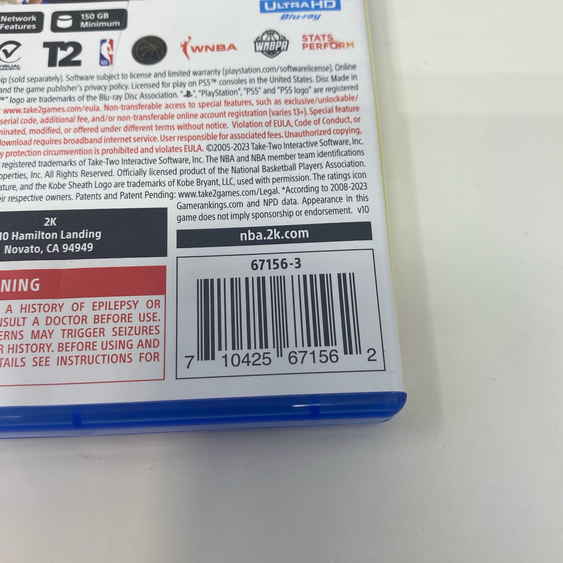 Serial #/Tag-LPNNG6RG519W7