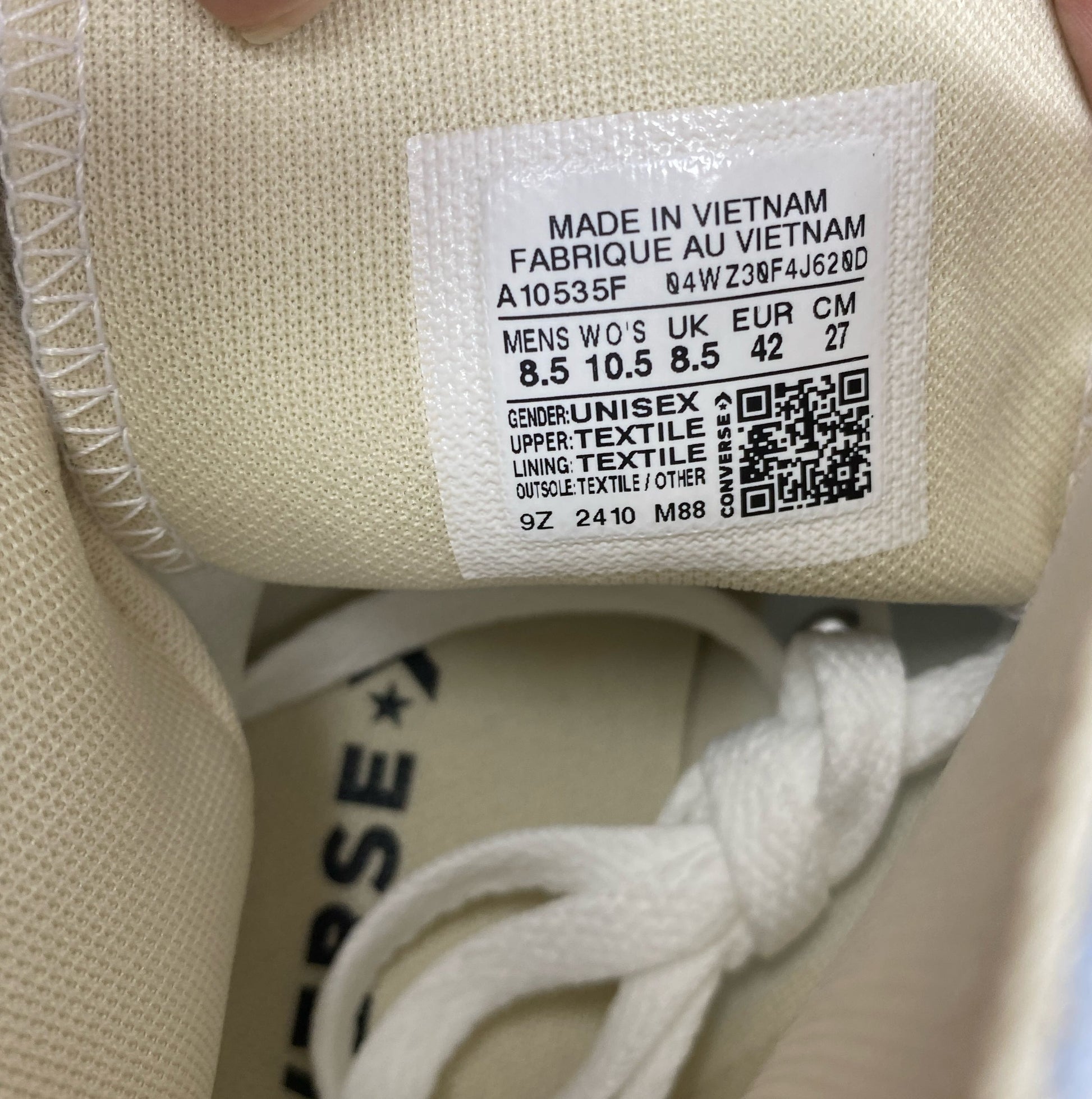 Serial #/Tag-UNT962971VZ8