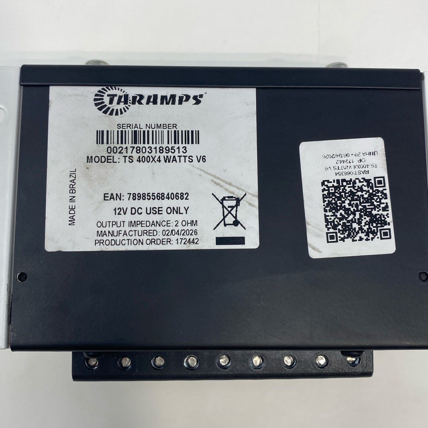 Serial #/Tag-UNT189007AUS