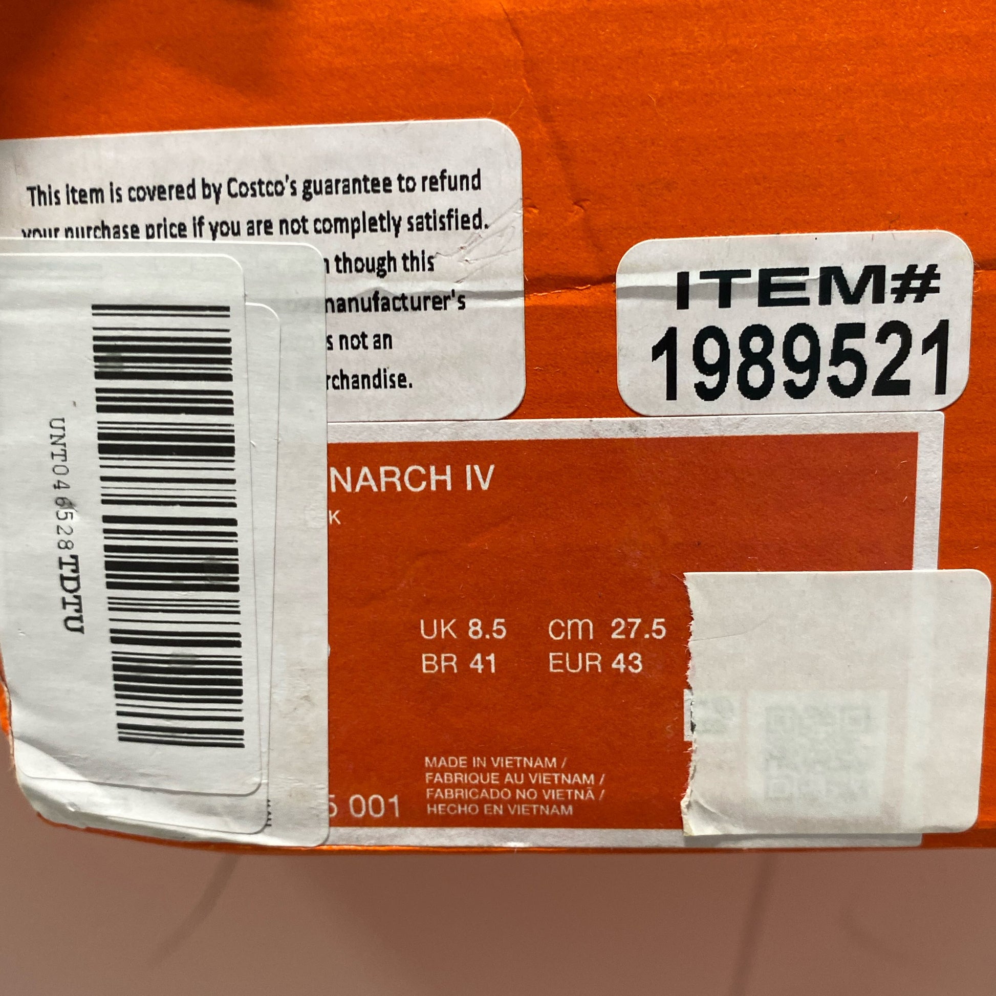 Serial #/Tag-UNT5172122VX