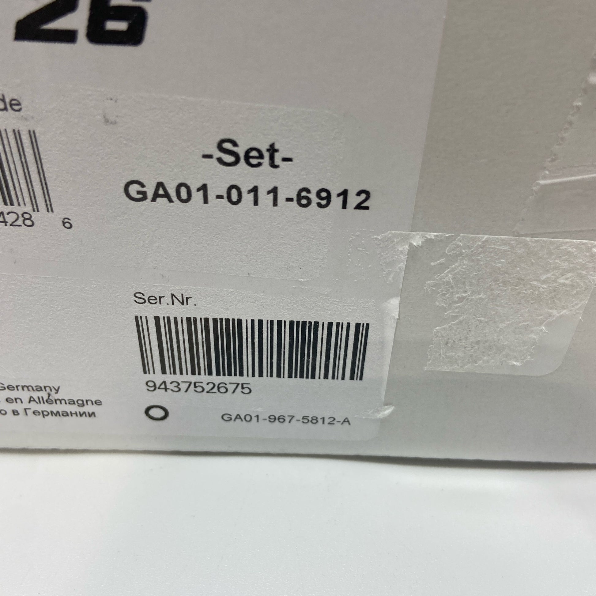 Serial #/Tag-LPNO575695828